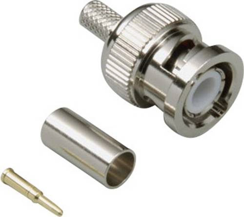 BKL Electronic 0401274 0401274 BNC-Steckverbinder Stecker, gerade 50Ω 1St.