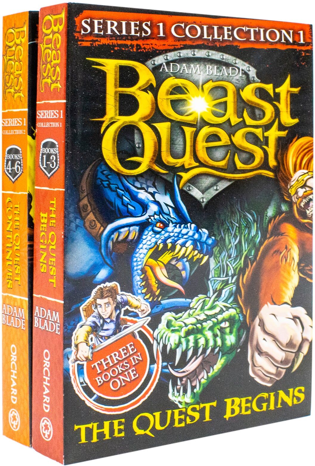 Hachette Beast Quest: The Quest Begins and the Quest Continues 6 Story Collection - 2 Books Set