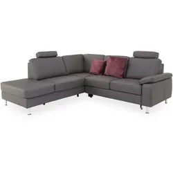 Polsterecke SYSTEMPOLSTER PAAVO (BHT 241x88x235 cm) - Bezug: Leder - BHT 241x88x235 cm