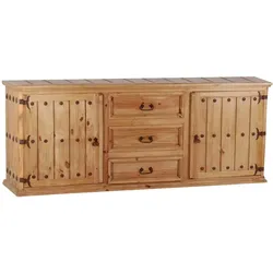 Mexico Sideboard Massivholz Pinie  Mexiko Möbel Mexikanisch