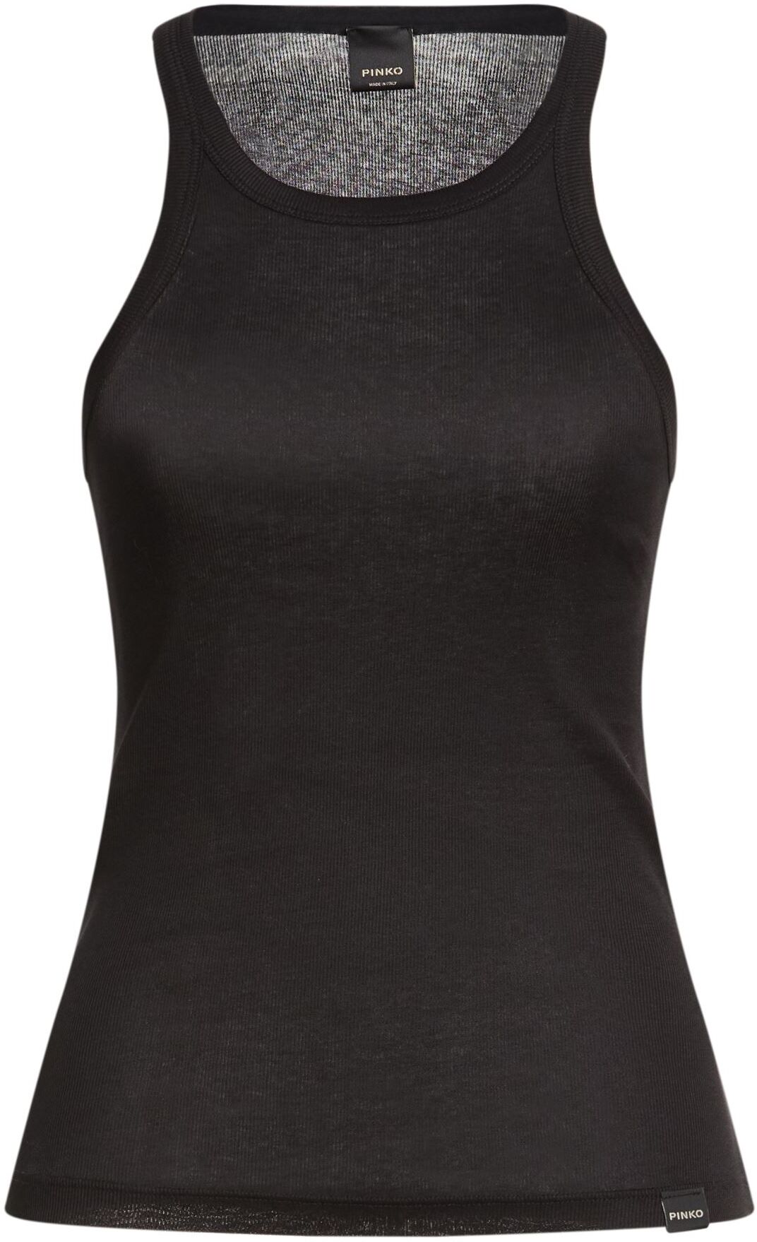 Pinko Camiseta de tirantes Mujer Negro L,M,S,XL,XS,XXS Mujer
