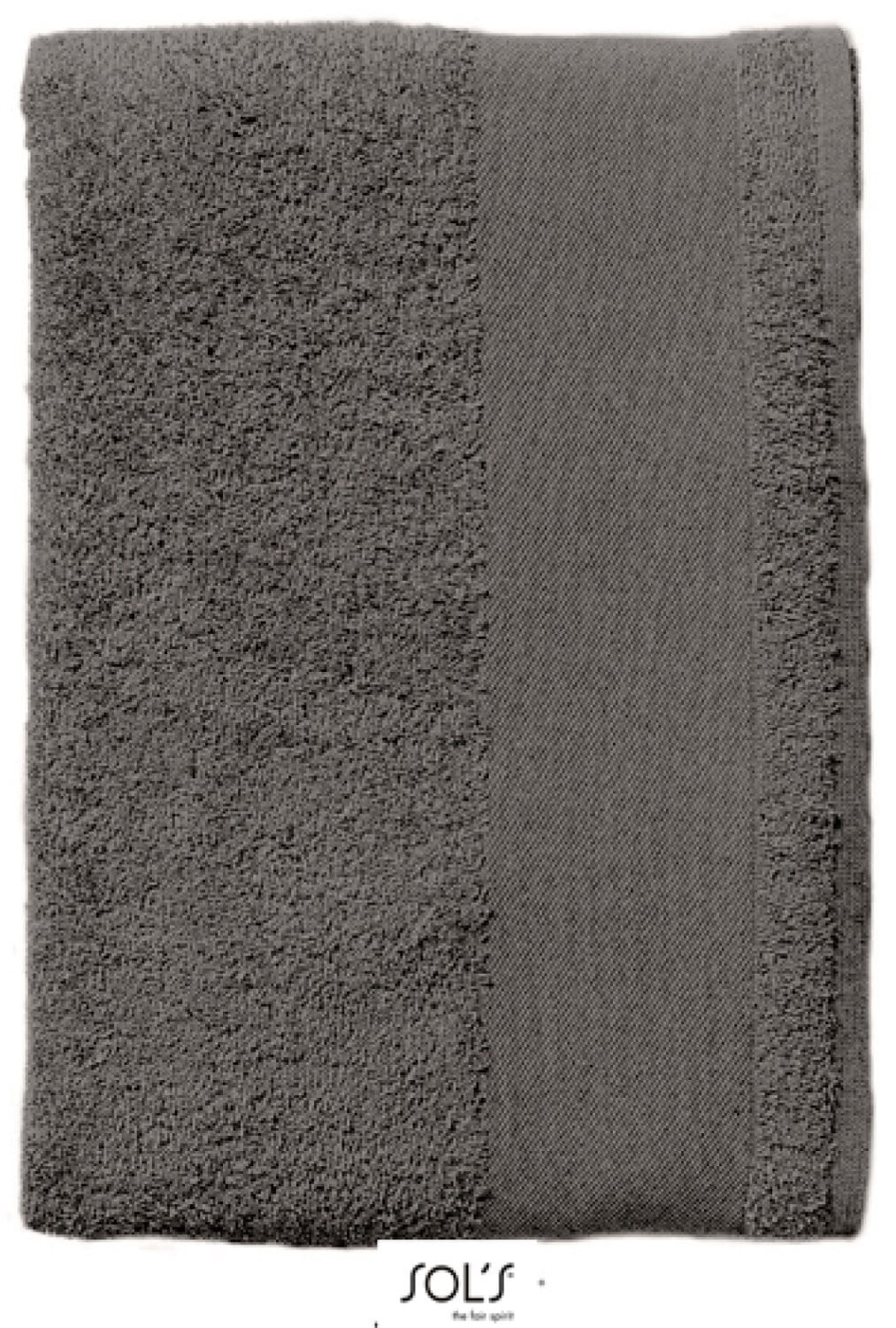 SOL´S Guest Towel Island 30 Handdoek - Donkergrijs - 30 x 50 cm