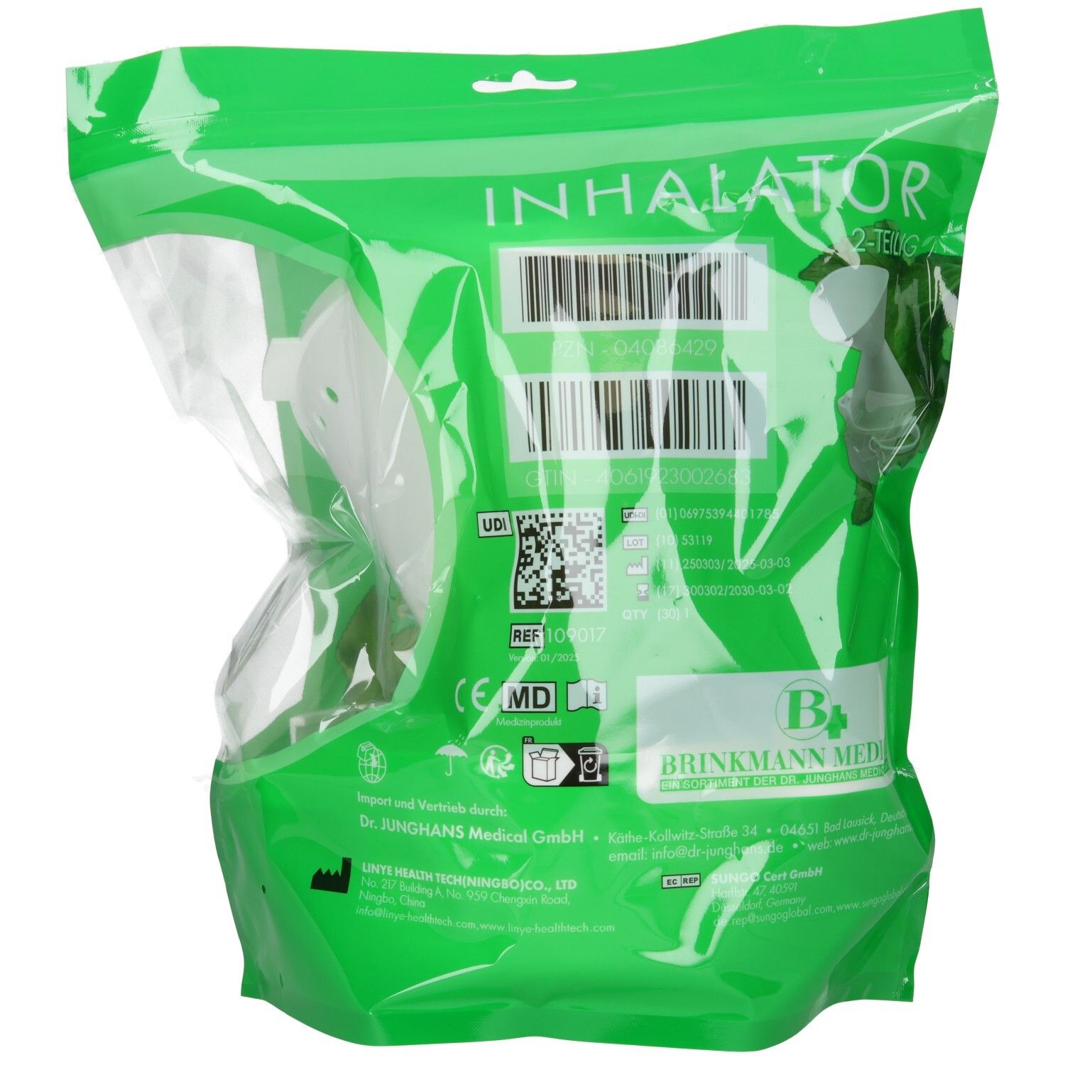 Inhalator Kunststoff weiß 1 St Inhalat
