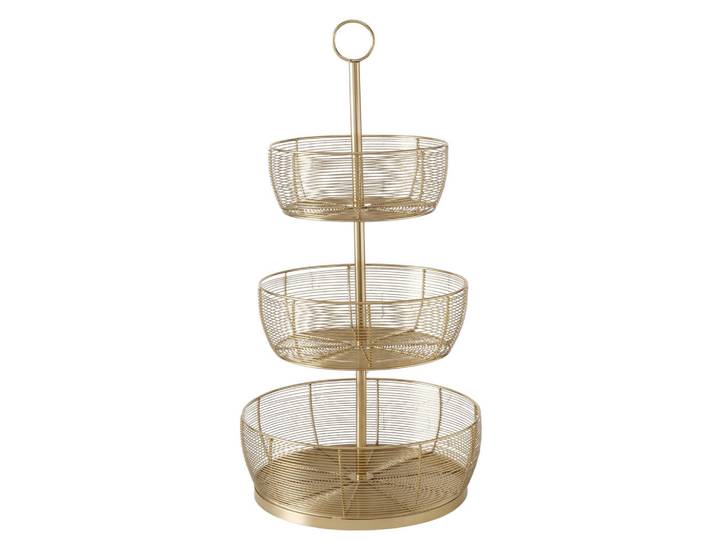 Ambia Home Etagere, Metall, 70 cm, Geschirr, Tischkultur & Serviergeschirr, Etageren