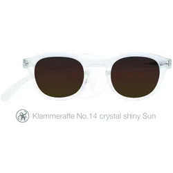 Lesebrille No.14 Klammeraffe SUN crystal shiny