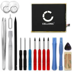 Cellonic Akku für Amazon Kindle Fire HD 8 (7. Generation), HD8 8TH, SX034QT, L5S83A, Smartphone Akku
