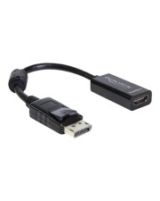 Delock Adapter Displayport male > HDMI female Video- / Audio-Adapter DisplayPort / (61849)