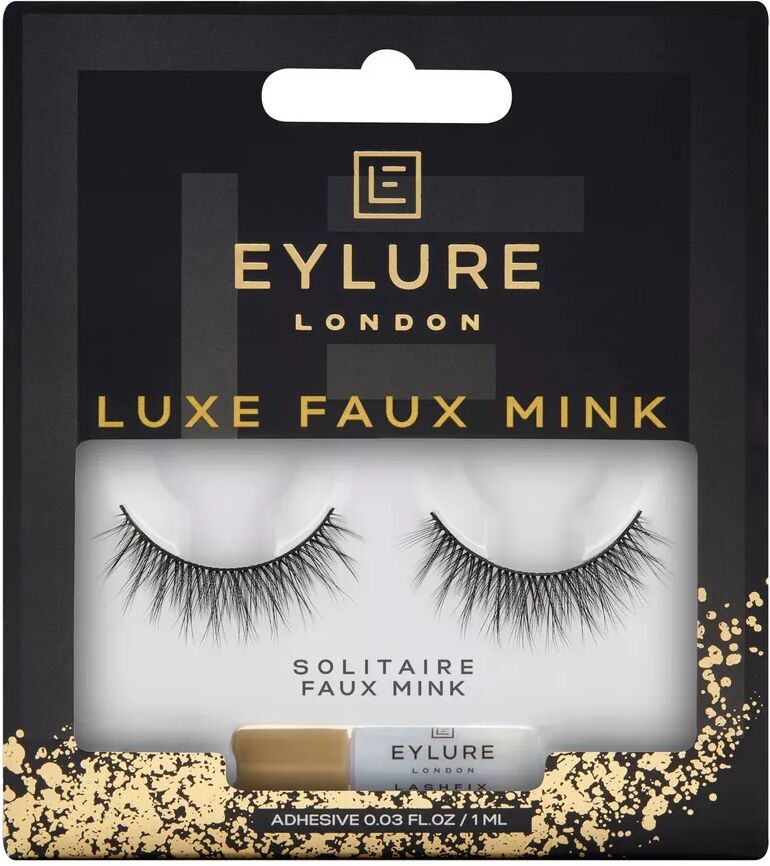 EYLURE - Luxe Faux Mink – Solitaire, Black