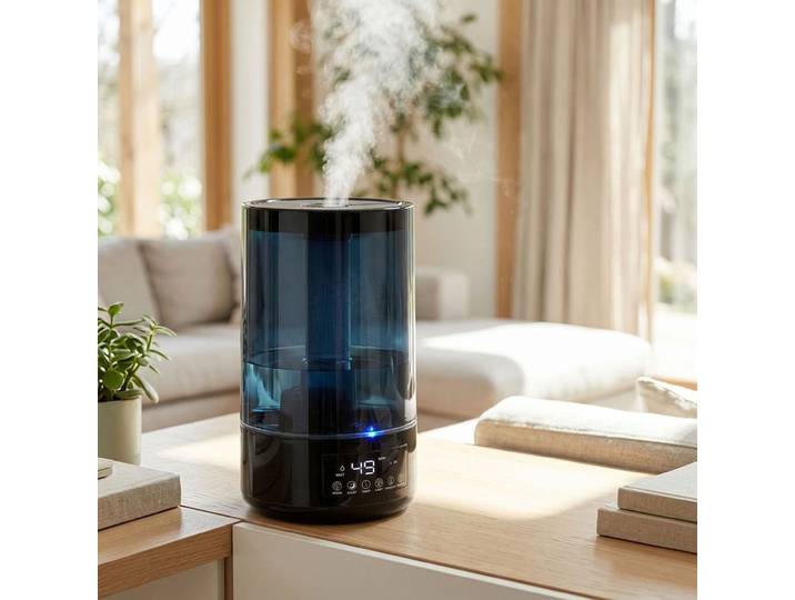 Luftbefeuchter mit Hygrostat und Aroma Diffusor, 4,3L, 25W