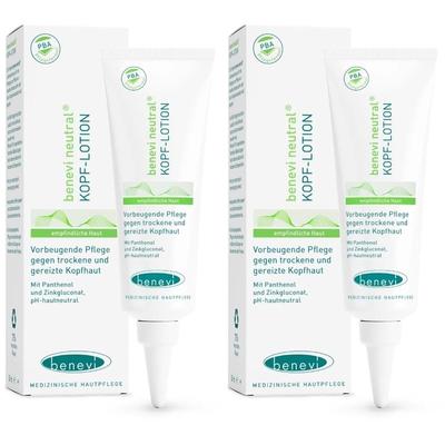 Benevi Neutral Kopf Lotion x2 2x50 ml Körperlotion