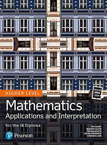 Tim Garry - Pearson Baccalaureate Mathematics: R2 HL bundle (Pearson International Baccalaureate Diploma: International Editions) - Preis vom 09.10.2026 07:28:09 h