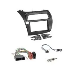 Honda Civic 8. Generation 01/2006 - 02/2012 Doppel-DIN Einbauset 2-DIN Radiob...