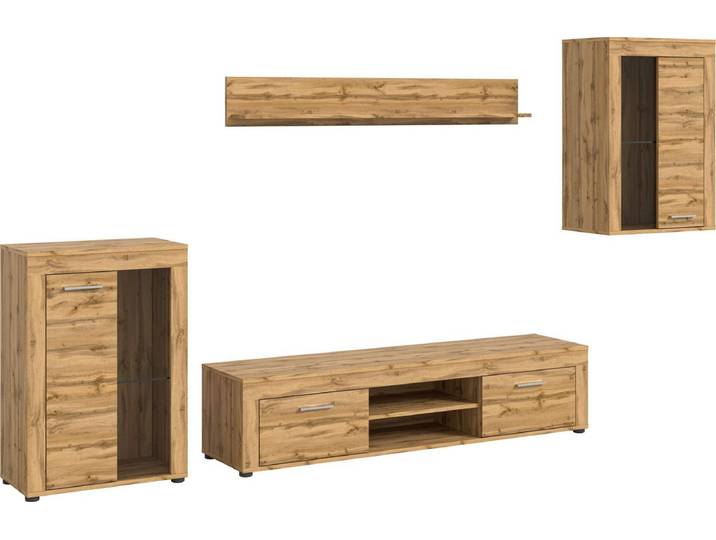 Jam wandkast J8 systeem eiken decor.