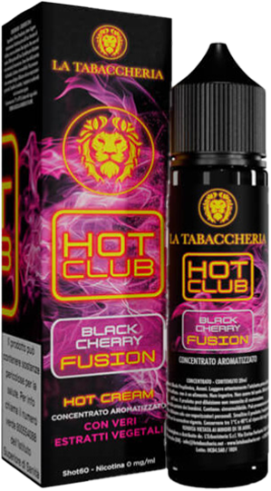 La Tabaccheria Black Cherry Fusion Hot Club Liquido Shot 20ml Crema Amarena