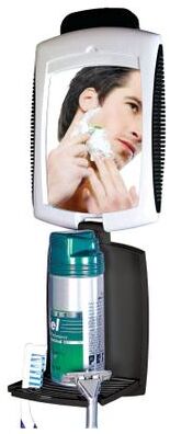 Fog Free Travel Mirror by Zadro Products Inc. in White