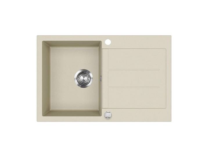 Bergstroem Spülbecken Kapstadt Beige 78 x 50 cm, Stein, Rechteckig, 78x20x50 cm, Küchen, Küchenausstattung