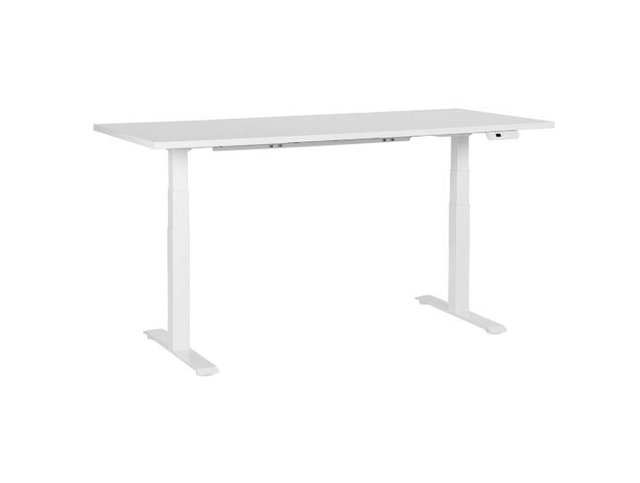SCHREIBTISCH weiß 180/72 cm elektrisch höhenverstellbar Destin III