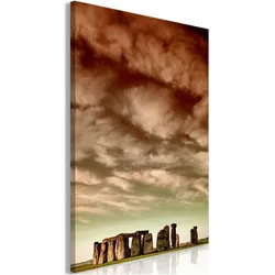 Artgeist, Bilder, Clouds Over Stonehenge (1 Part) Vertical (80 x 120 cm)