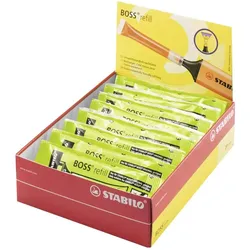 Stabilo, Marker, Leuchtmarker Boss Refill Neongrün, 20 Stück (20x)