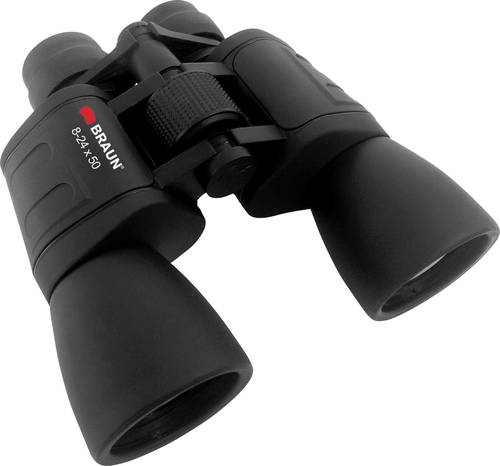 Braun Phototechnik Zoom-Fernglas 20168 8 - 24 x 50mm Porro Schwarz 20168