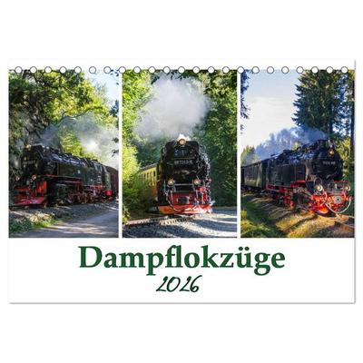 Schmalspurbahnen im Harz (Tischkalender 2026 DIN A5 quer), CALVENDO Monatskalender