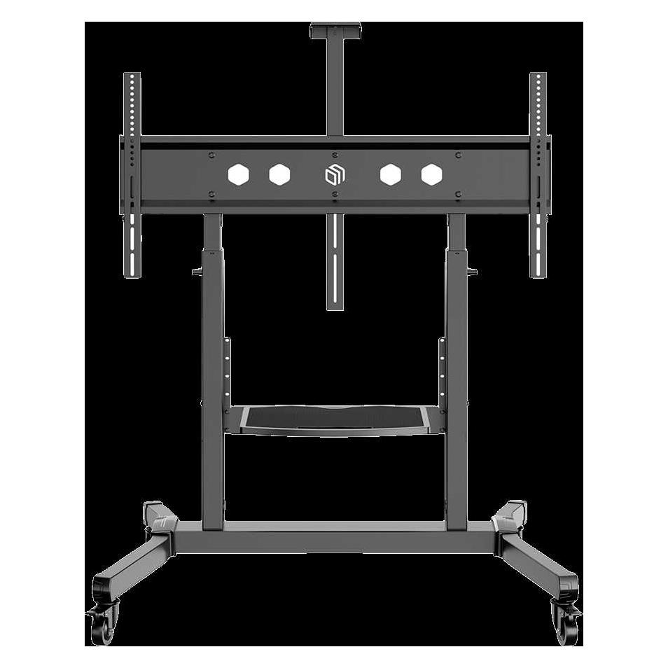 Onkron Mobile TV Stand Rolling TV Cart (120 kg, 50" - 100") (TS1991-B)