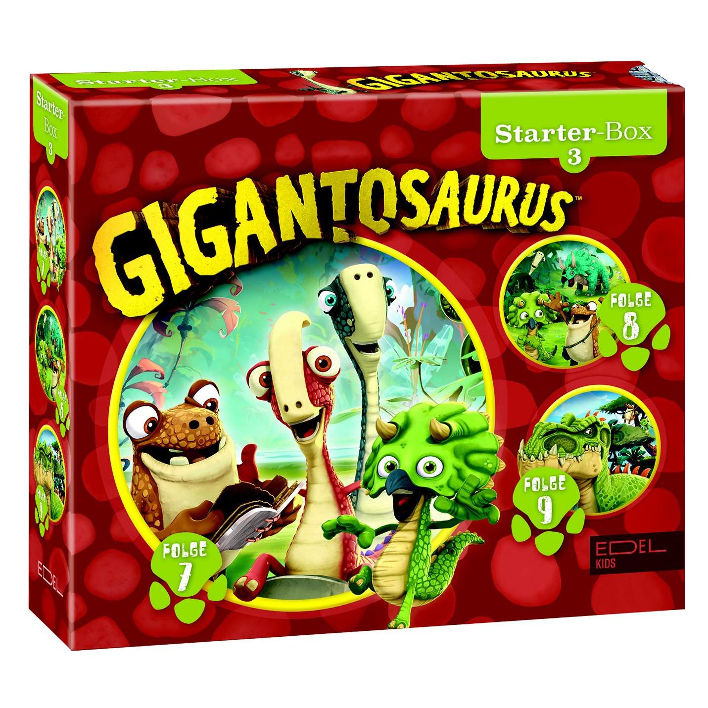 Edel:Kids Gigantosaurus - Starter-Box (3), Folge 7-9 (0218263KID)