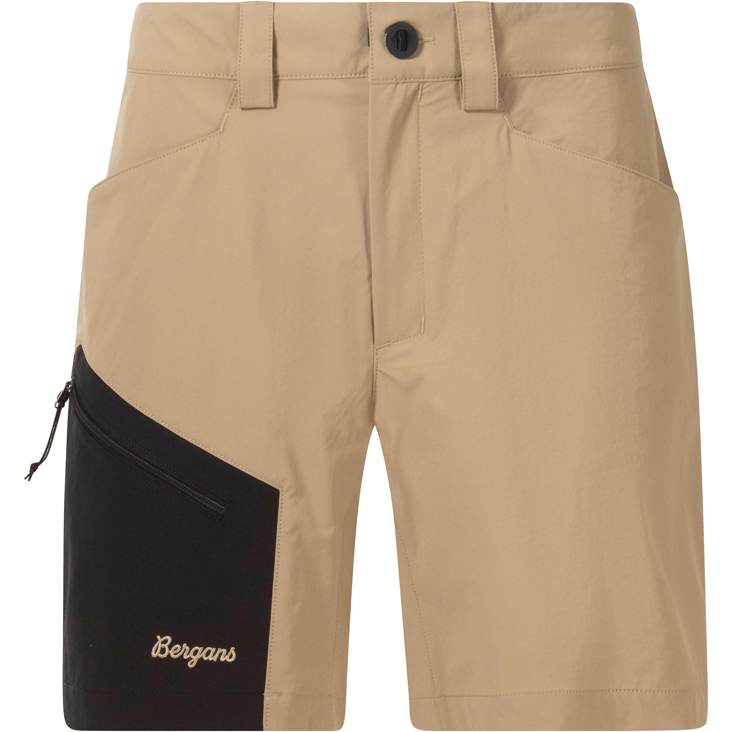 Bergans Vaagaa Light Softshell Damen Softshellhose beige Größe S Trekking Widerstandsfähig