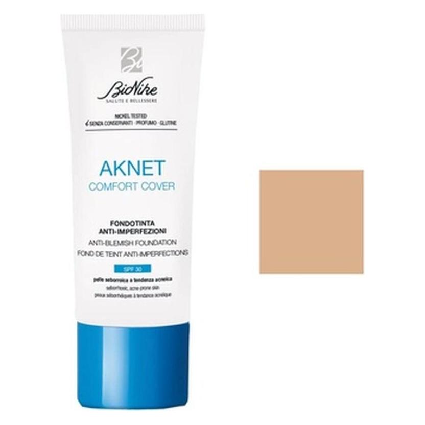 BioNike Aknet Comfort Cover Foundation 102 30ml (102 Sable) (982134191)