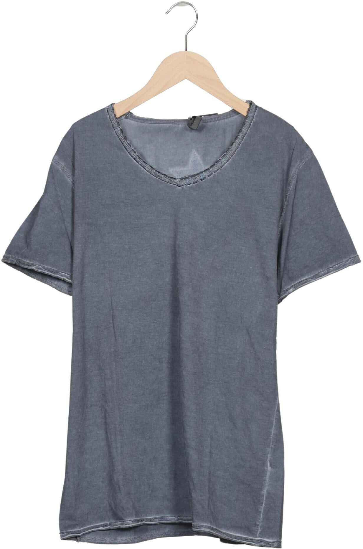 Giorgio Brato Damen T-Shirt, Grau, Gr. M, Baumwolle - Second Hand