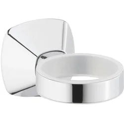 KEUCO CITY.2 Halter, verchromt, verdeckte Befestigung, 02750010000