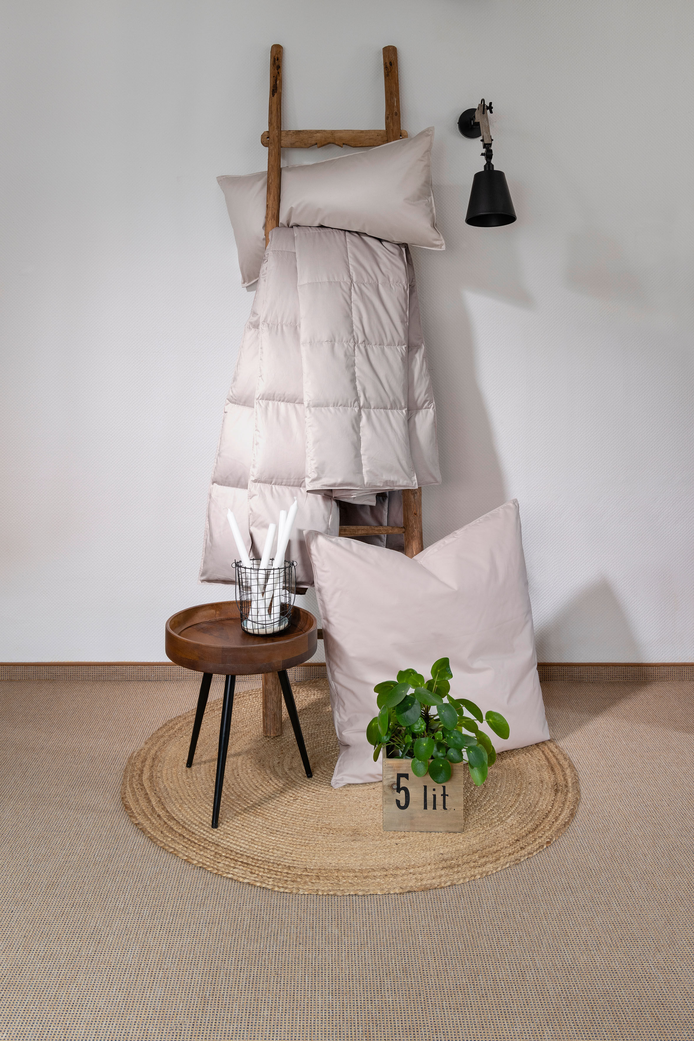 Daunenbettdecke CENTA-STAR "Golf von Alaska", sahara, B:200cm L:200cm, Bettdecken Bezug: 100% Baumwolle. Bettdecken Füllung: 100% Daunen, Bettdecken, Daunenbettdecke, Luxuriöse Wärme bei federleichtem Komfort sahara B/L: 200cm x 200cm, warm