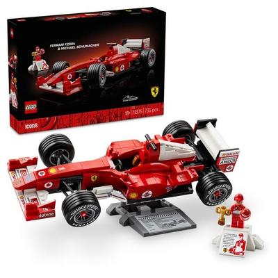 LEGO Icons Ferrari F2004 und Michael Schumacher Formel 1 Auto 11375