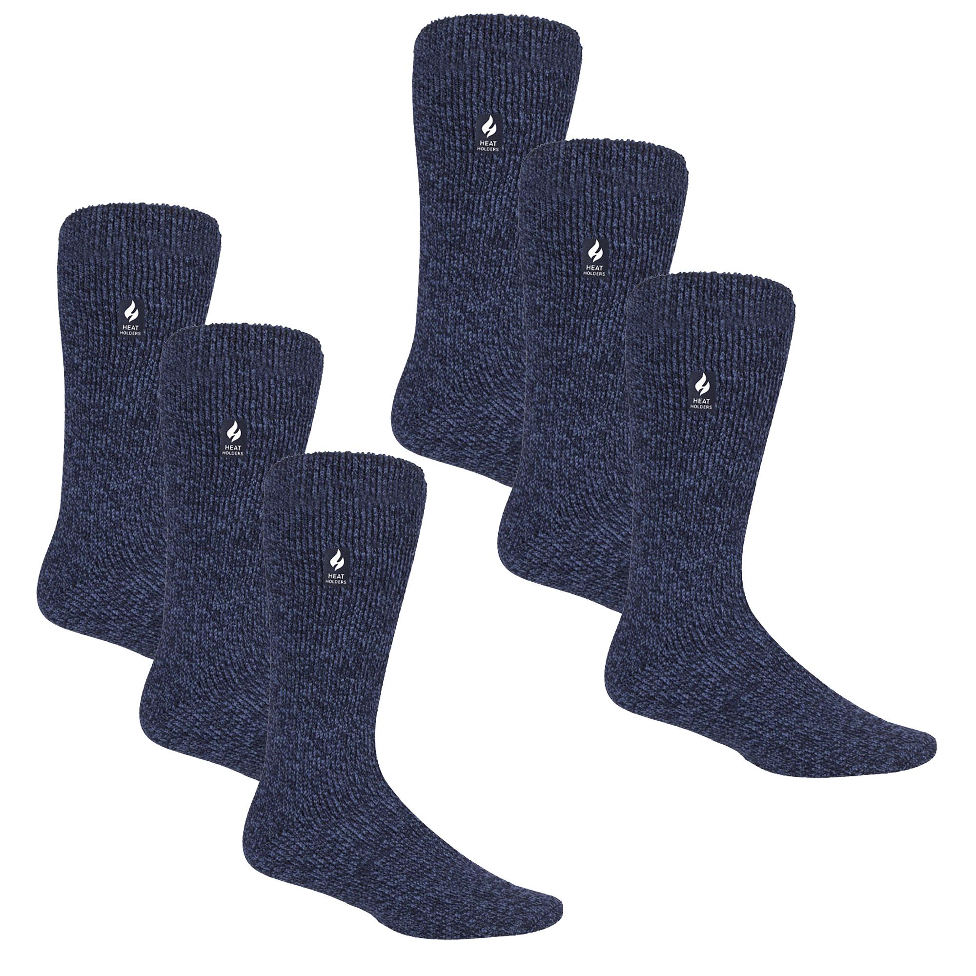 6 Paar Herren Original Dicke Winterthermosocken für kaltes Wetter