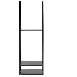 Westmann Kaminholzregal Porthos,schwarz,20 x 40 x 120 cm (T x B x H)