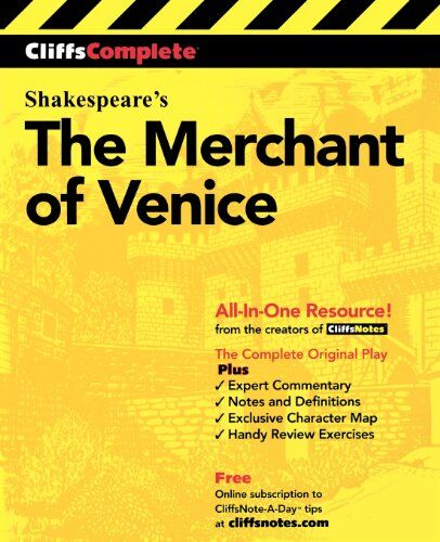 Shakespeare's The merchant of Venice (CliffsComplete) - Preis vom 13.10.2026 19:28:25 h