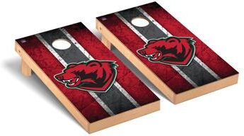 Skip's Garage Washington St. Louis Bears Vintage Cornhole Board Set
