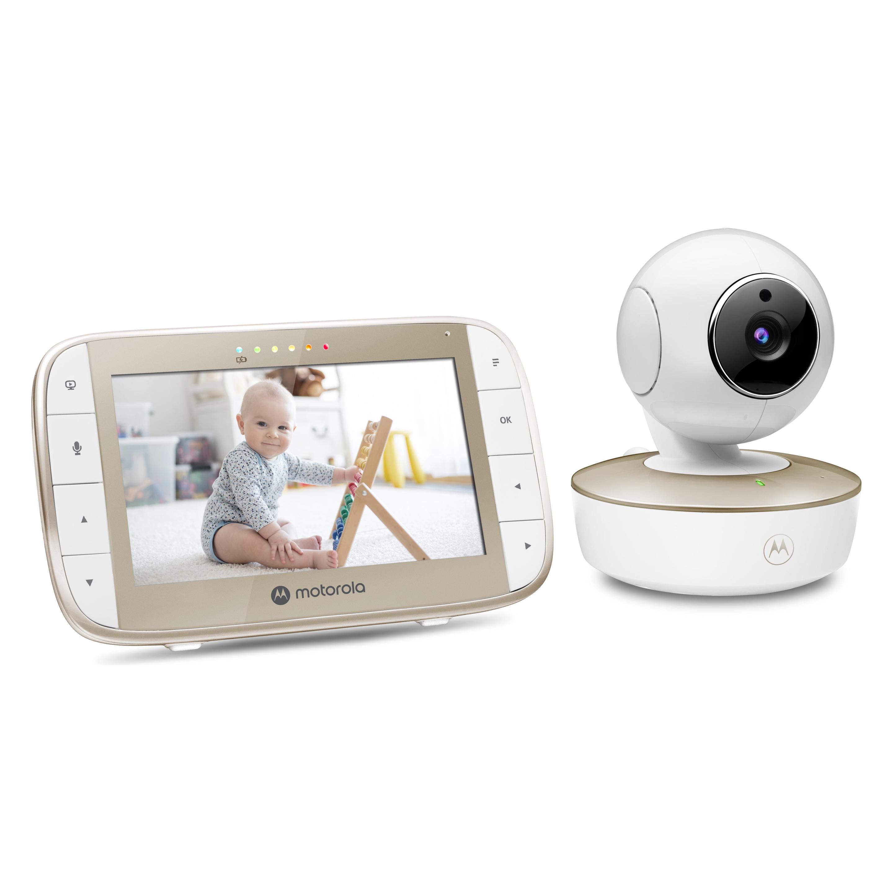 Motorola Baby monitor VM50G 5" Gold (Babyphone mit Kamera, 300 m) (5055374713792)