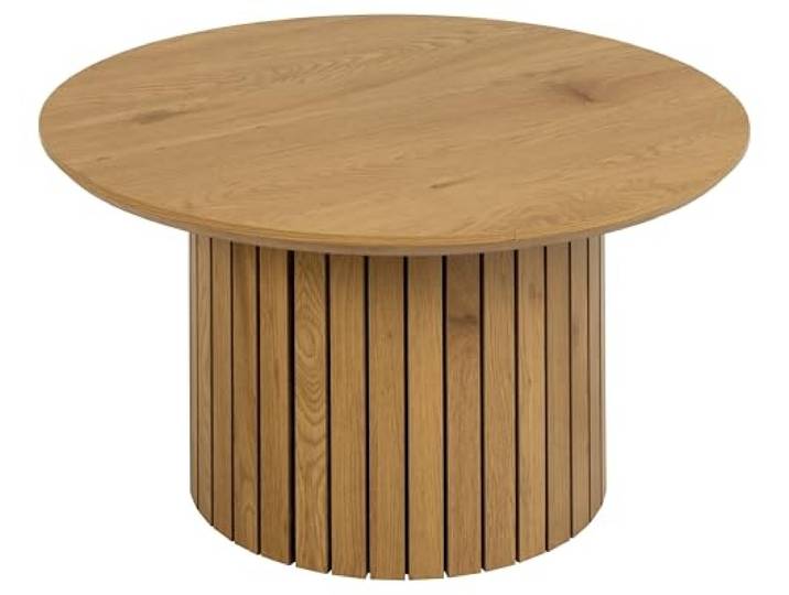 möbelando Couchtisch >Yale< in Wildeiche, MDF - 42x80cm (HxD)