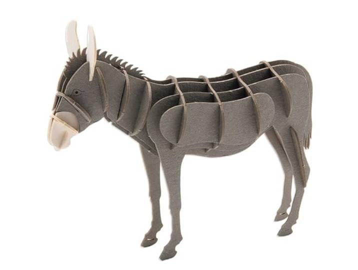 Fridolin 3d papier model ezel