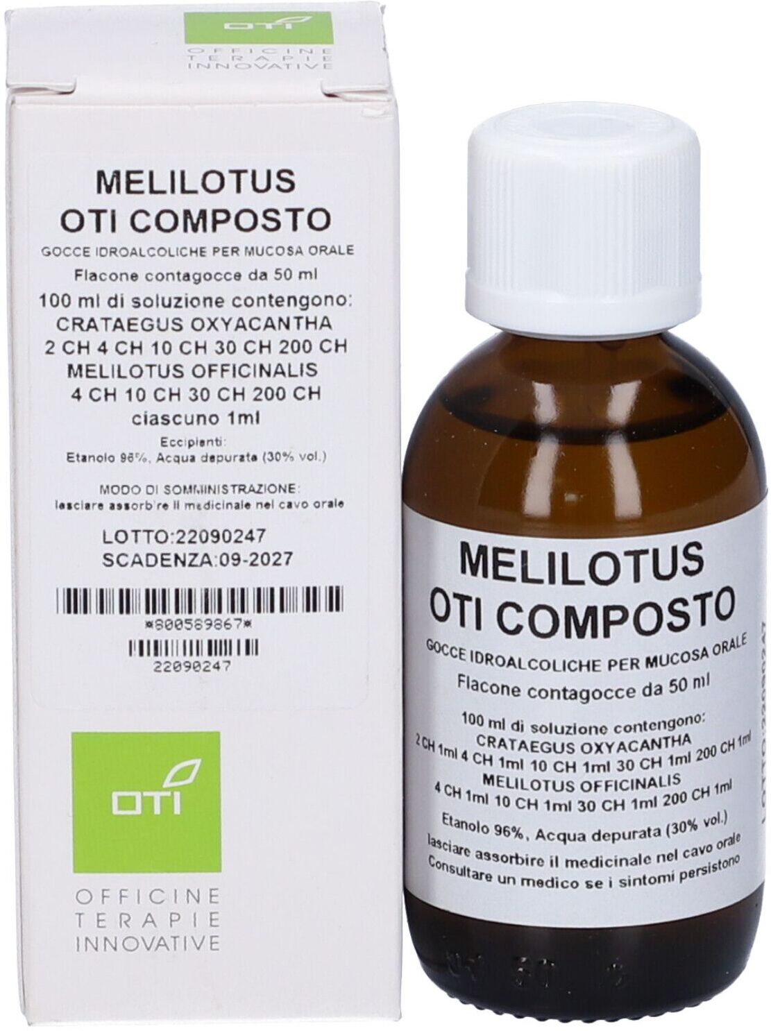OTI Srl MELILOTUS OTI COMP GOCCE 50ML
