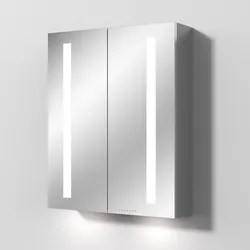 Sanipa Reflection Alu-SPS mit Lichtsteuerung ALEX, Breite 60 cm, AU4116L AU4116L