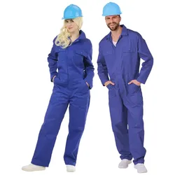 Overall, blau