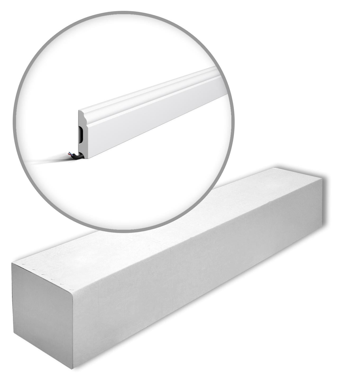 NMC FB1-box WALLSTYL Plint 1 doos van 17 stukken voor 34 m