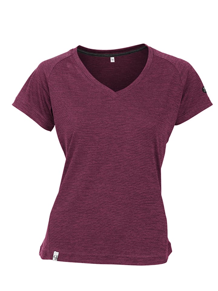 Maul Sport Funktionsshirt "Ridnaun fresh" in Pflaume - 38