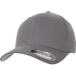 FLEXFIT Unisex 6-Panel Flexfit Kappe Klassische Cap 6377 grey S/M