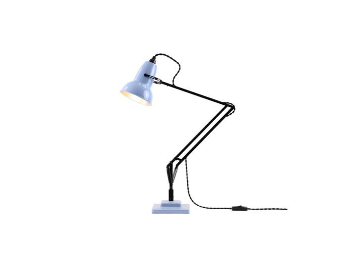 Anglepoise - Lampe de bureau 1227 - Bleu - Fonte - Designer George Carwardine