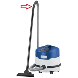 Saugrohr Nilco Handrohr gebogen für S 20 Eco Power Nw 35, L= 30 cm, Kunststoff