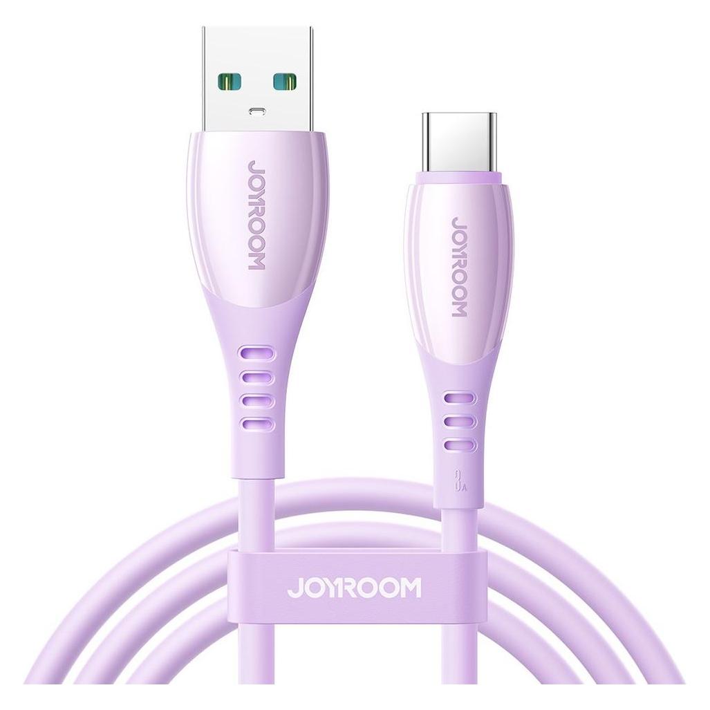 Joyroom S-A59 Vibrant Series 3A Fast Charging Data Cable (USB-A to Type-C) 1.2m - Purple (1.20 m) (S-A59)
