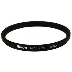Nikon 58mm Neutral-Color Filter (58 mm, Neutral Color Filter), Objektivfilter, Transparent